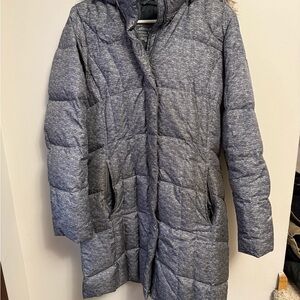 Women's Grey Puffer Jacket